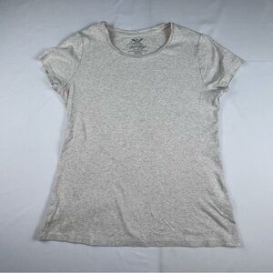 Faded Glory - Women’s T-Shirt - Heather Beige - Large (12-14)